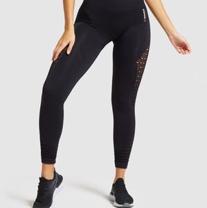 Small Gymshark dupe legging with lazer cutouts